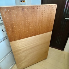 DIY　冷蔵庫 横 収納棚の画像