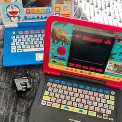 ドラえもん&恐竜 ステップアップパソコンの画像