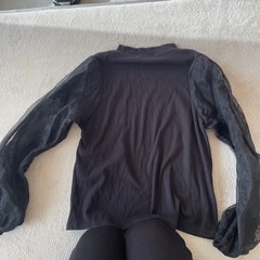 OZZA ブラック 長袖シャツ Sの画像