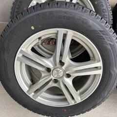 185/65R15 15インチ スタッドレスタイヤ＆アルミホイール 4本セット ホンダ・フリード等に装着可能の画像
