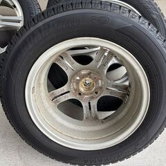 185/65R15 15インチ スタッドレスタイヤ＆アルミホイール 4本セット ホンダ・フリード等に装着可能の画像