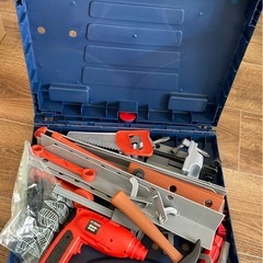 工具セットおもちゃ 折り畳み式 工具ステーションの画像