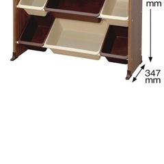 受取決定　
絵本棚　本棚　ランドセルラックの画像