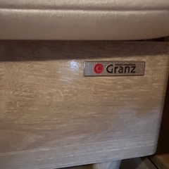 マットレス付きダブルベッド （140cm×200cm)の画像