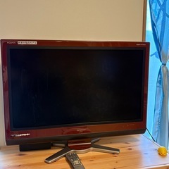 32型テレビ　SHARP  亀山モデルの画像