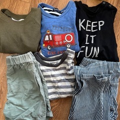 90〜100 半袖長袖８着セットの画像