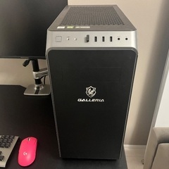 ゲーム用品　一式　ゲーミングPC ゲーミングチェア　キーボード　マウス　モニターの画像