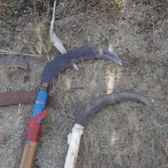 長柄刈払鎌の画像