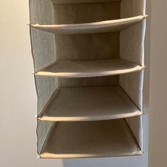 値下げ！無印良品　洋服仕切り棚✖️2の画像