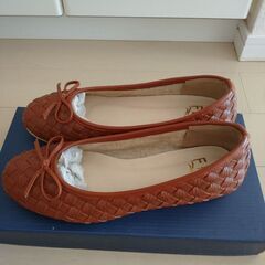 Fin バレエシューズ 23.5cmの画像