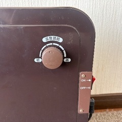 山善パネルヒーターの画像