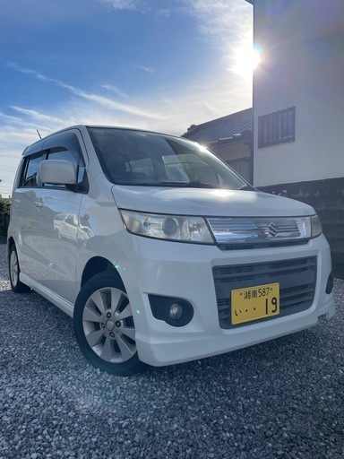 【車検2026年10月まで】スズキ ワゴンRスティングレー 平成23年式　走行134444km ナビ（カロッツェリア） ETC ドラレコ 純正アルミ キーレス エアコン