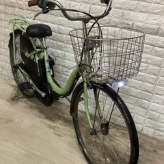 ⭐️美品⭐️室内保管⭐️バッテリー最高レベル8.7Ah✨　ヤマハパス✨電動自転車1の画像