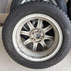 175/65R15 15インチ スタッドレスタイヤ＆アルミホイール 4本セット トヨタ・カローラフィールダー等に装着可能の画像