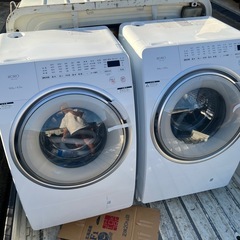 未使用に近い　2025年製　洗濯9k 乾燥4.5k　山田電気　ドラム式洗濯乾燥機　ロロ　「RORO YWM-YV90N」の画像