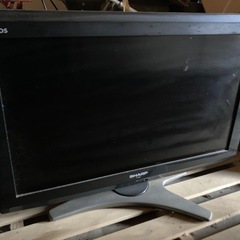 無料　ジャンク品　シャープ　32型　テレビの画像