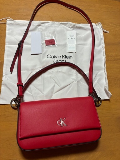   Jeans レッドショルダーバッグ