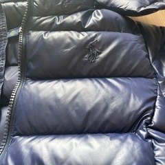 POLOラルフローレン紺ダウンジャケット130cmの画像