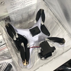 新品【154】E55air 2025年新型超長距離480Pデュアルカメラ スクリーンコントロールドローン（白）の画像