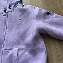 ANNASUI紫パーカー130cmの画像