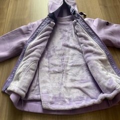 ANNASUI紫パーカー130cmの画像