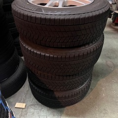 185/65R15 ブリヂストン VRX3 4本 中古　ホイールセット　Bb ノート等にの画像