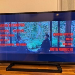 40インチテレビの画像