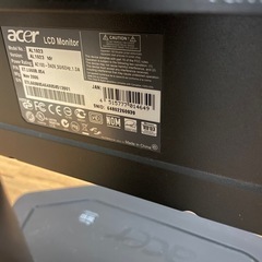 モニター 19インチ Acerの画像