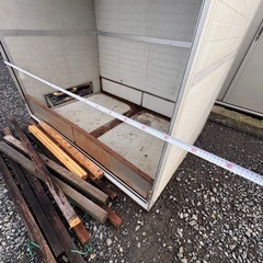 物置　ゴミステーションがわりにの画像