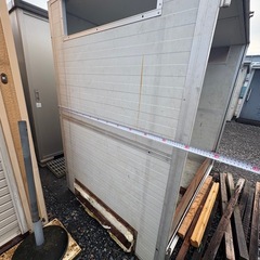 物置　ゴミステーションがわりにの画像