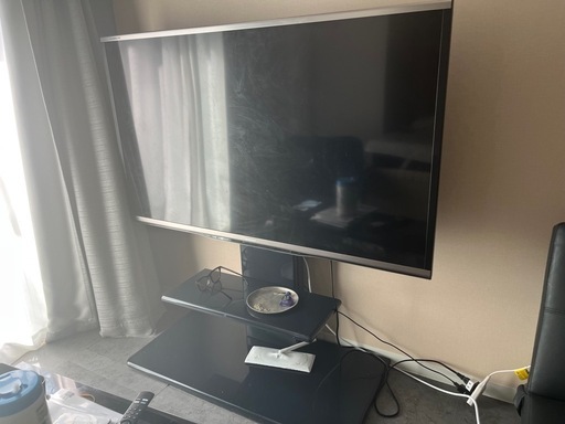 Sharp Aquos42型テレビ　壁掛けスタンド