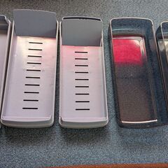 CARL 名刺ケース 3個セット（無料・仕切りなし・傷あり）の画像