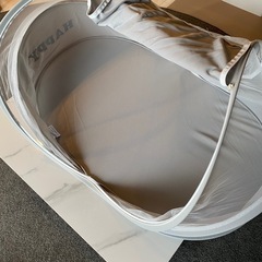 【美品】西松屋 コンパクトベッド (ライオン)  の画像