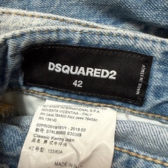 ディースクエアード　ビッグタグ　でにむデニムの画像