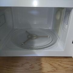 【中古品】単機能電子レンジ ホワイト コンパクトの画像