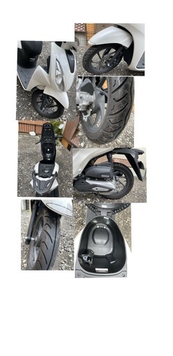 【美車・低走行】HONDA Dio110・ベーシック（ホワイト）通勤最適！