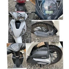 【美車・低走行】HONDA Dio110・ベーシック（ホワイト）通勤最適！の画像