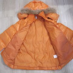 早い者勝ち　ニッキー株式会社　ダウンジャケット　レデイーズＬサイズ　オレンジの画像