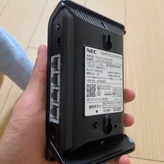 「NEC 無線LANルーター  PA-WG1200HP4」
の画像