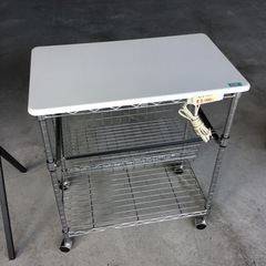 ●販売終了●キッチンワゴン　ラック　収納家具　中古品の画像