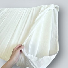 サンデシカ　ベビー　洗える　敷布団　2枚重ね　立体ファイバーの画像