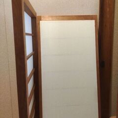 障子　４枚セット　高さ92cm　幅38cmの画像