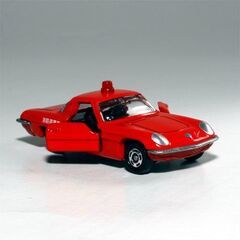 トミカ非売品「マツダ　コスモスポーツ　消防指揮車」の画像