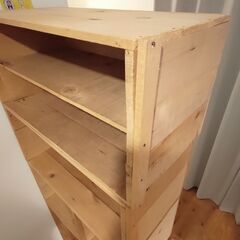 りんご箱（木箱）6箱の画像