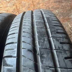 バリ山　DUNLOP ダンロップ　EC204 175/65R15 夏タイヤ　2020年製　15インチの画像