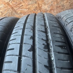 バリ山　DUNLOP ダンロップ　EC204 175/65R15 夏タイヤ　2020年製　15インチの画像