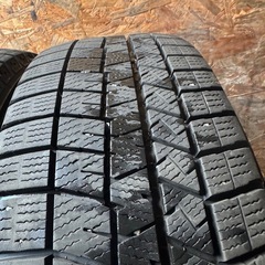 バリ山　DUNLOP ダンロップ　WM03 205/60R16 スタッドレス　タイヤ　2020年製　16インチの画像