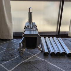 OGAWA 薪ストーブ　　Gストーブ HEAT VIEW XL キャンプ   アウトドアの画像