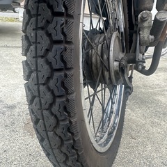 レアなスーパーカブカスタム90 タンクぞうせつ増設の画像