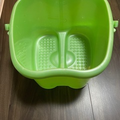 足湯、バケツ
の画像